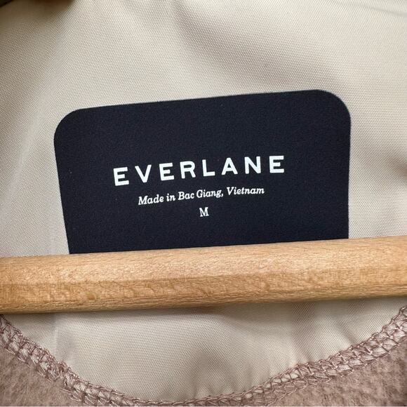 Everlane The ReNew Fleece Hoodie - Size M - 100% Recycled Polyester - Picture 3 of 7